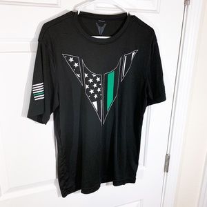 Inner Warrior | thin green line men’s tee